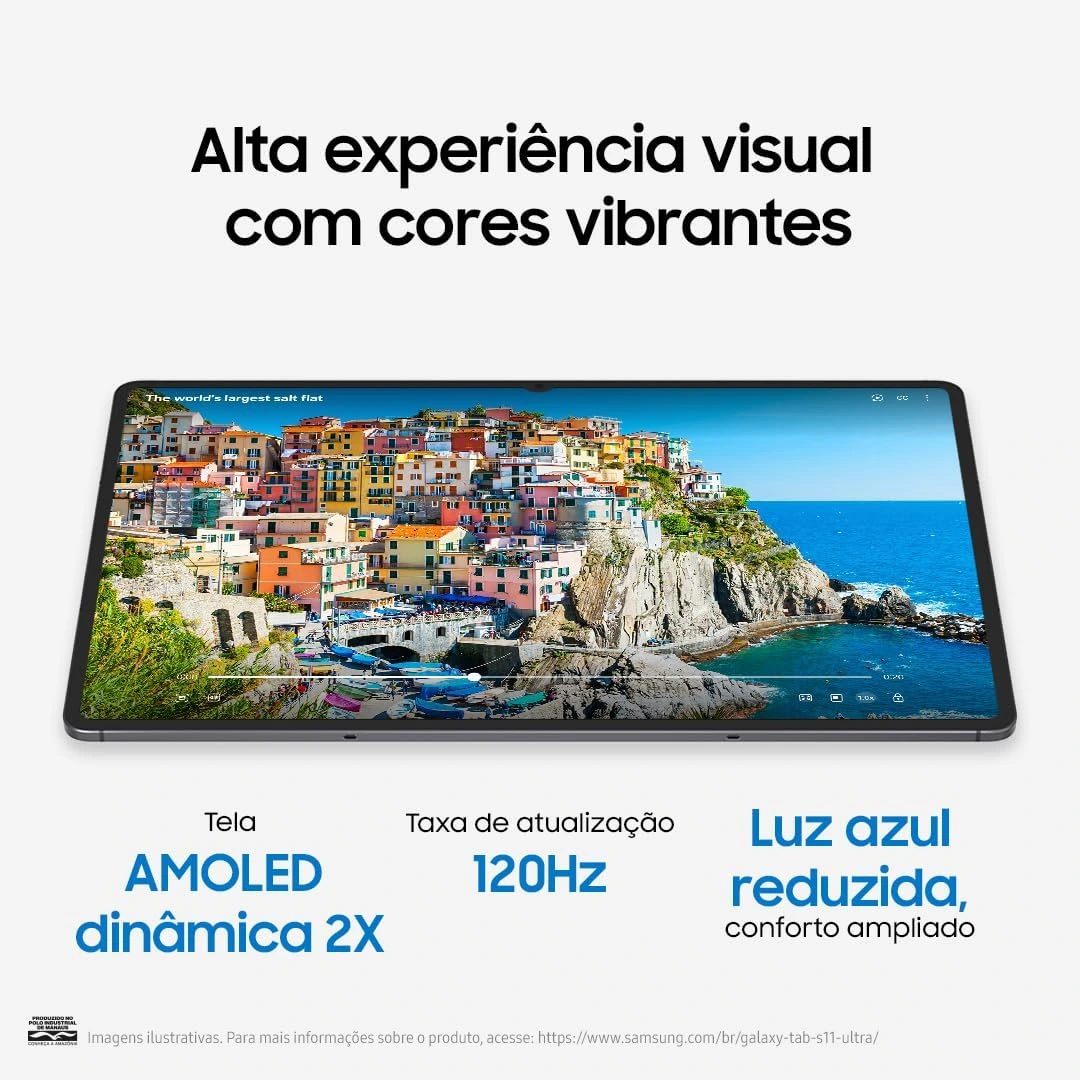 Tab Samsung Galaxy S11 Ultra Cinza, 512GB, 12GB 14.6 Camera 12MP, WiFi — foto 6