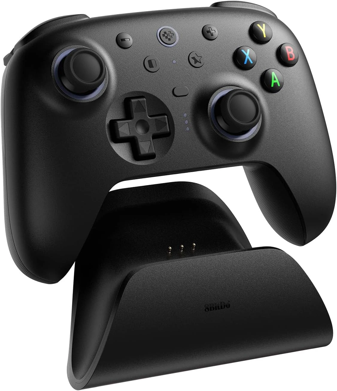 Controle sem fio 8BitDo Ultimate 2 para Windows e Android - joysticks TMR, Bluetooth e 2.4GHz, Preto — foto 5