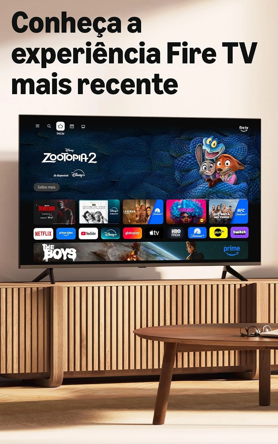 Amazon Fire TV Stick HD (modelo mais recente), Controle Remoto por Voz com Alexa, alimentado pela TV, com configuração simples e Acesso Antecipado à Alexa — foto 5