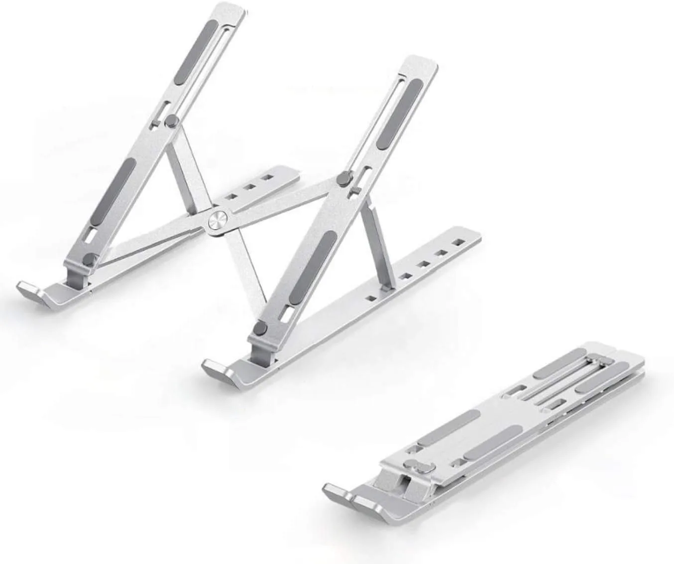 Suporte Para Notebook E MacBook em Alumínio com Altura Ajustável — foto 4