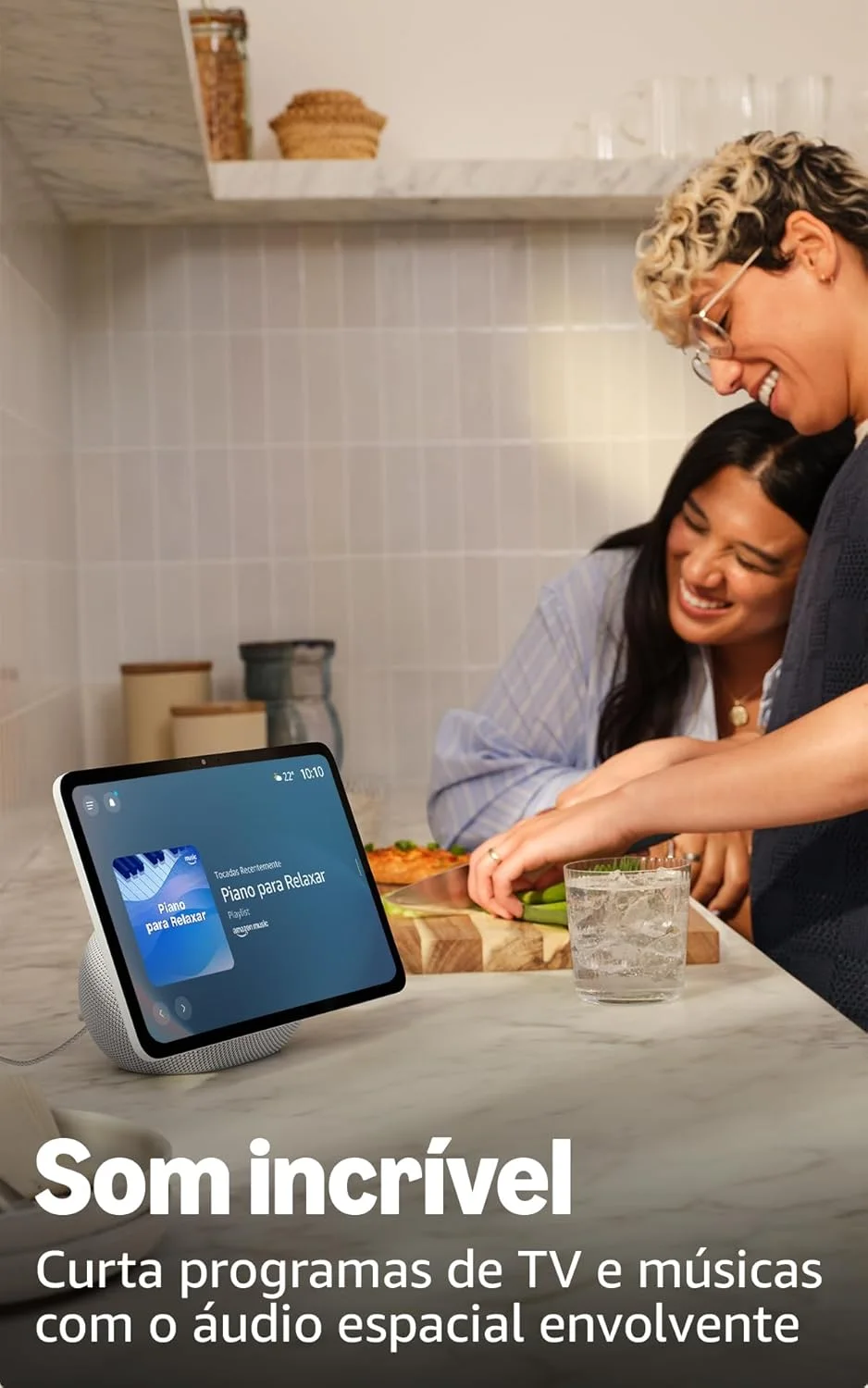 Amazon Echo Show 11 - Smart display Full HD de 11 redesenhado com mais área de visualização, áudio espacial e Alexa, Cor Grafite, com Acesso Antecipado à Alexa — foto 3