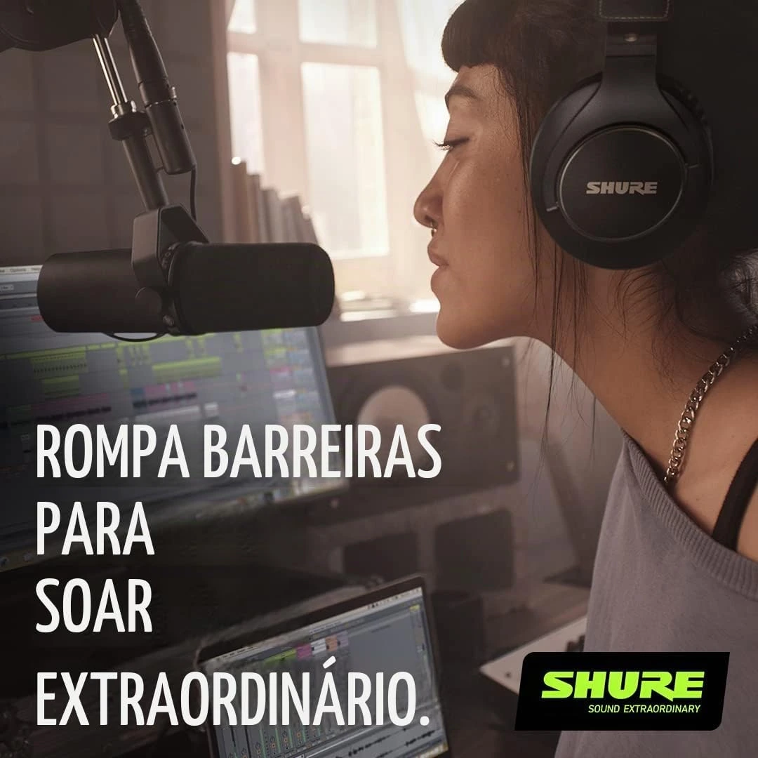 Shure SM7B Microfone Dinâmico Cardióide para Estúdio — foto 3