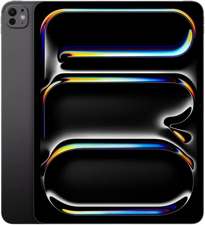 Apple 2024 iPad Pro de 13 polegadas (Wi-Fi, de 256 GB, Vidro convencional) - Preto-espacial (M4) — foto 1