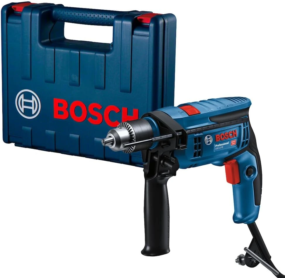 Furadeira de Impacto GSB 13 RE-M 750W 220V em maleta Bosch — foto 1