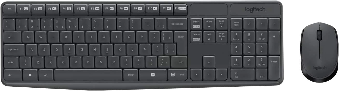 Combo Teclado e Mouse sem fio Logitech MK235 com Conexão USB, Pilhas Inclusas e Layout ABNT2 — foto 8