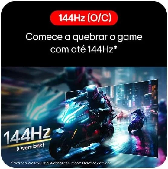 LG UltraGear Monitor Gamer 24 IPS 144Hz (OC) 1ms (MBR) Full HD (1920x1080) HDR10 NVIDIA G-SYNC AMD FreeSync, Preto - 24G411A — foto 5