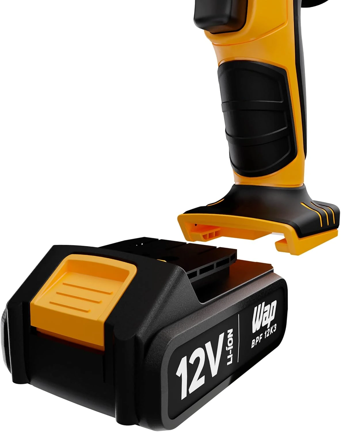 WAP Parafusadeira e Furadeira à Bateria 12V BPF-12K3, Kit de 13 Acessórios e Maleta, Empunhadura Emborrachada, Bivolt — foto 5