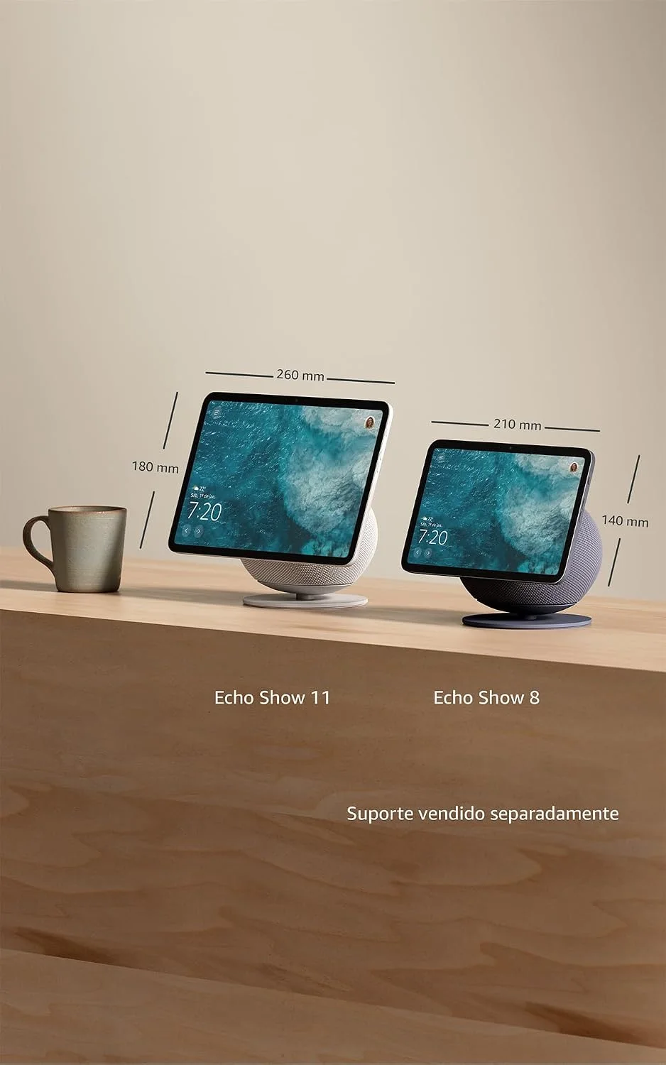 Amazon Echo Show 11 - Smart display Full HD de 11 redesenhado com mais área de visualização, áudio espacial e Alexa, Cor Grafite, com Acesso Antecipado à Alexa — foto 7