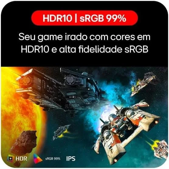 LG UltraGear Monitor Gamer 24 IPS 144Hz (OC) 1ms (MBR) Full HD (1920x1080) HDR10 NVIDIA G-SYNC AMD FreeSync, Preto - 24G411A — foto 8