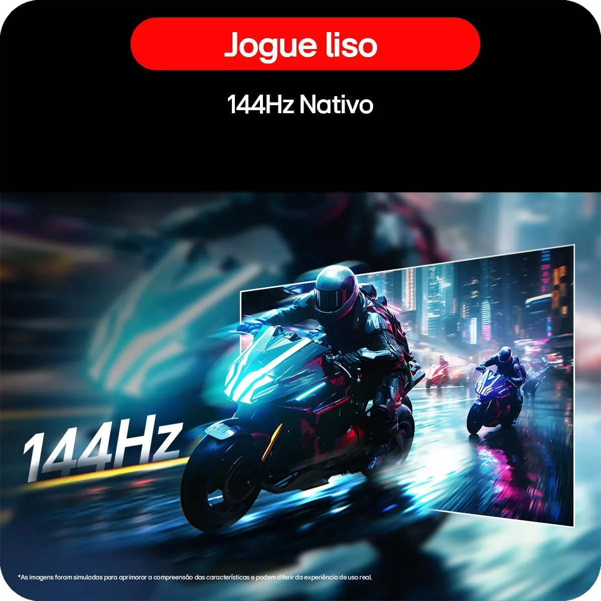 LG UltraGear Monitor Gamer 27 IPS, 144Hz Nativo, 1ms (MBR), Full HD (1920x1080), HDR10, NVIDIA G-SYNC, AMD FreeSync, Preto - 27G411B — foto 4