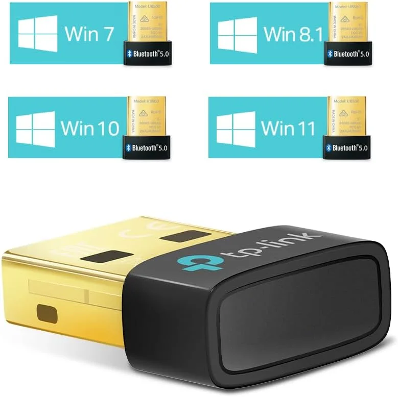 TP-Link UB500 Adaptador Bluetooth para PC e Notebook 5.3 Nano USB 2.0, Conecta até 7 Dispositivos, para Fone, Controle, Mouse e Teclado, Windows 11108.17 — foto 8