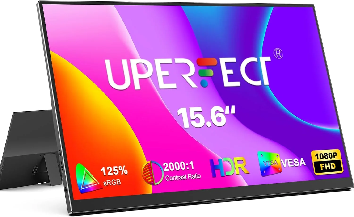 UPERFECT Monitor Portátil 15,6 FHD 1080P, IPS Ultra Fino — foto 1