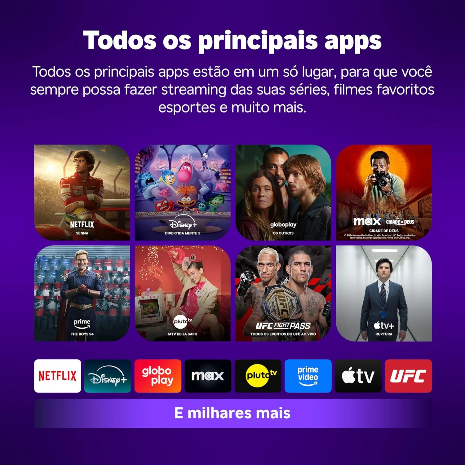 Roku Streaming Stick HD 2025  Dispositivo de streaming para TV HDFHD com controle remoto por comando de voz compatível com Alexa, Siri e Google — foto 3