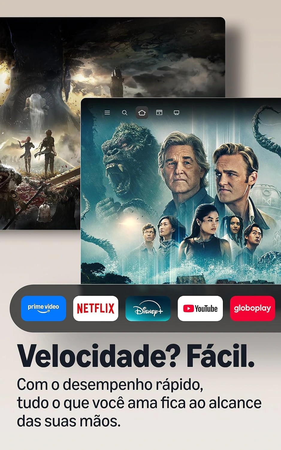 Amazon Fire TV Stick 4K (modelo mais recente), streaming em 4K simplificado, novo controle remoto Fire TV, todos os seus aplicativos em um só lugar, encontre séries e filmes rapidamente com Alexa — foto 4