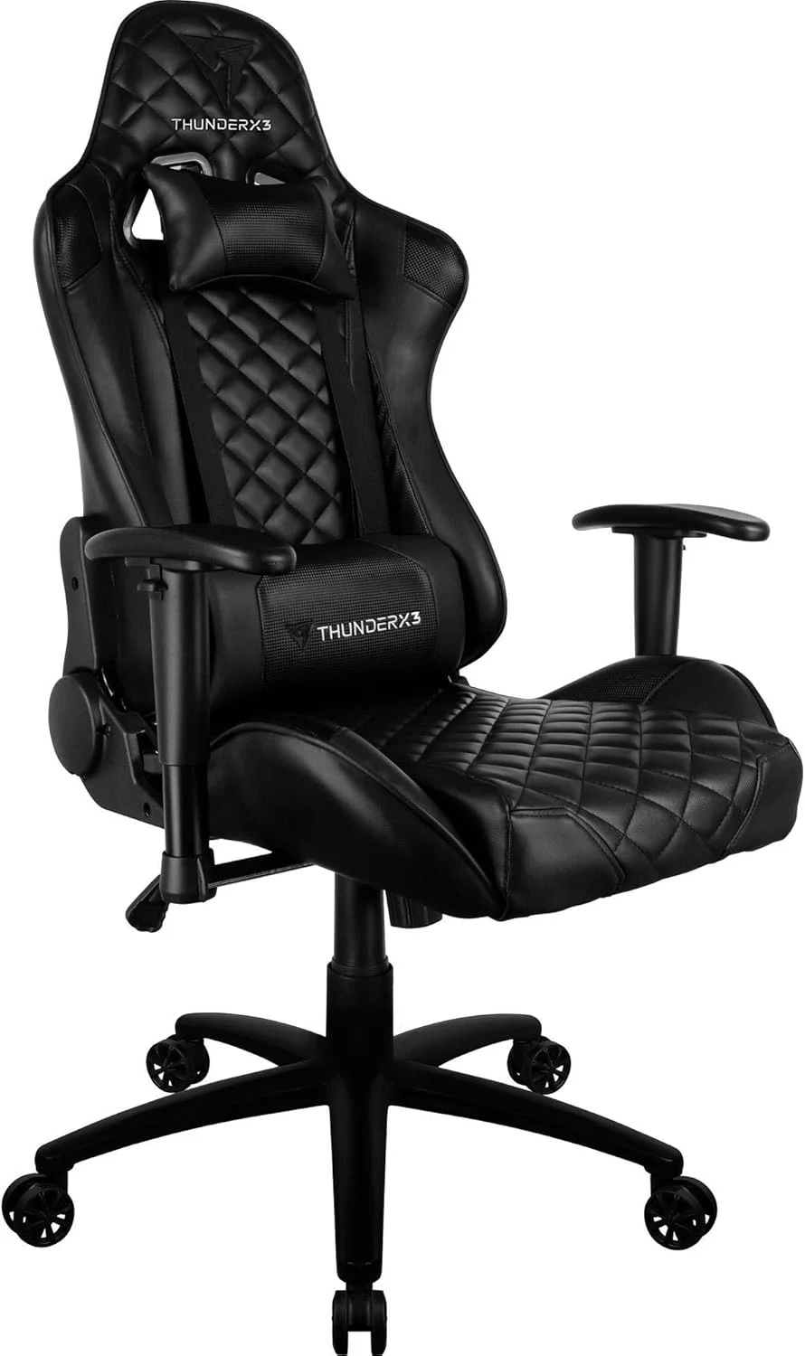 Cadeira Gamer Profissional TGC12 Preta ThunderX3. — foto 4