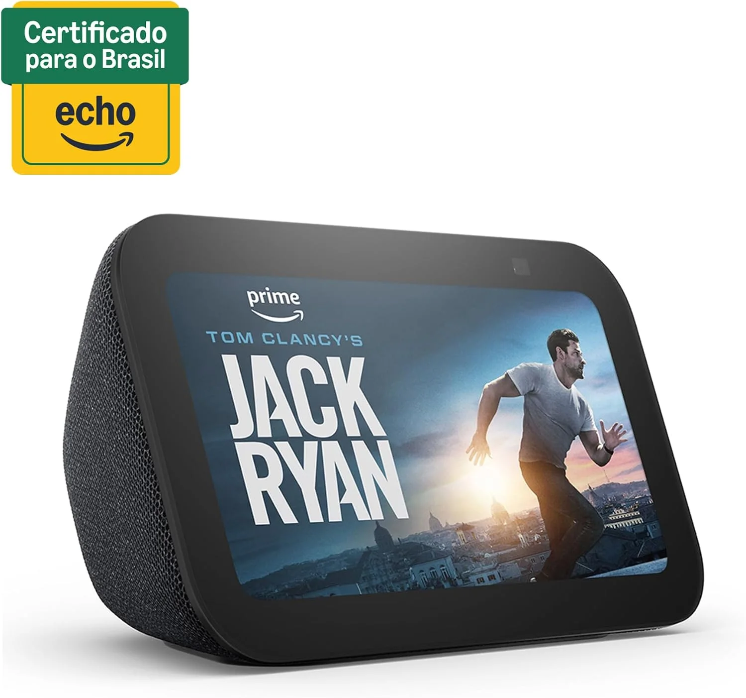 Echo Show 5 (Geração mais recente)  Smart display com Alexa, graves 2x mais potentes e som mais nítido  Cor Preta, com Acesso Antecipado à Alexa — foto 4