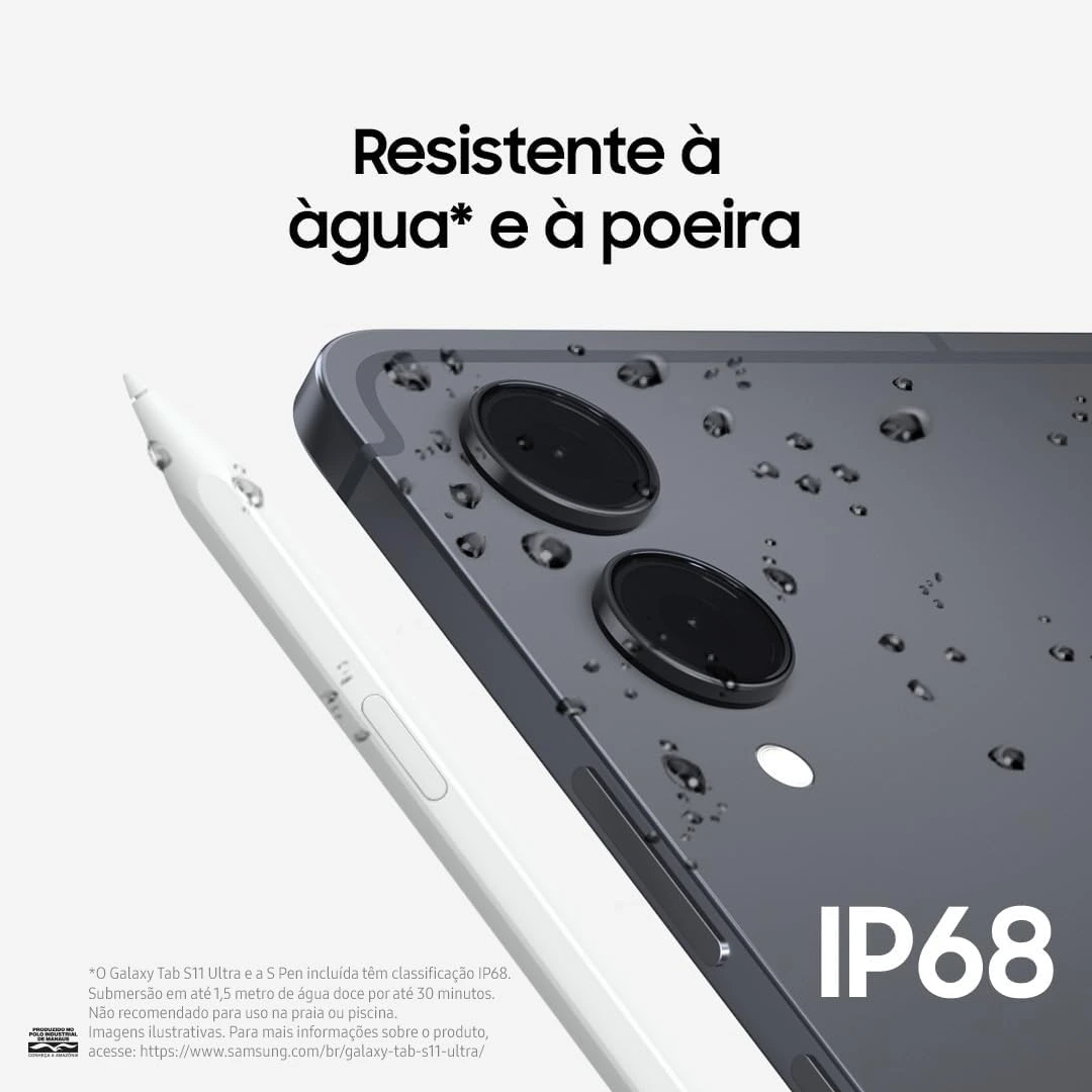 Tab Samsung Galaxy S11 Ultra Cinza, 512GB, 12GB 14.6 Camera 12MP, WiFi — foto 9