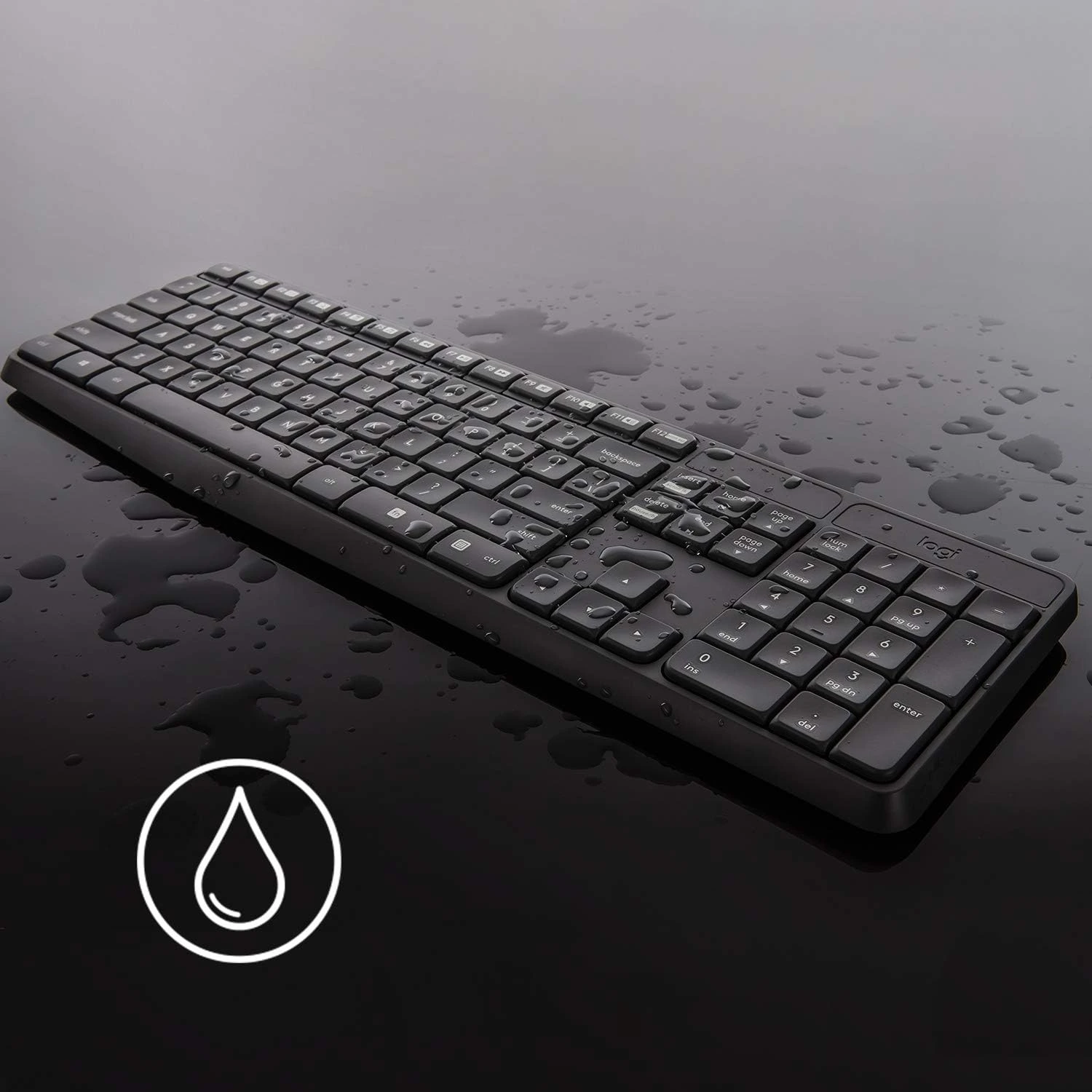 Combo Teclado e Mouse sem fio Logitech MK235 com Conexão USB, Pilhas Inclusas e Layout ABNT2 — foto 3