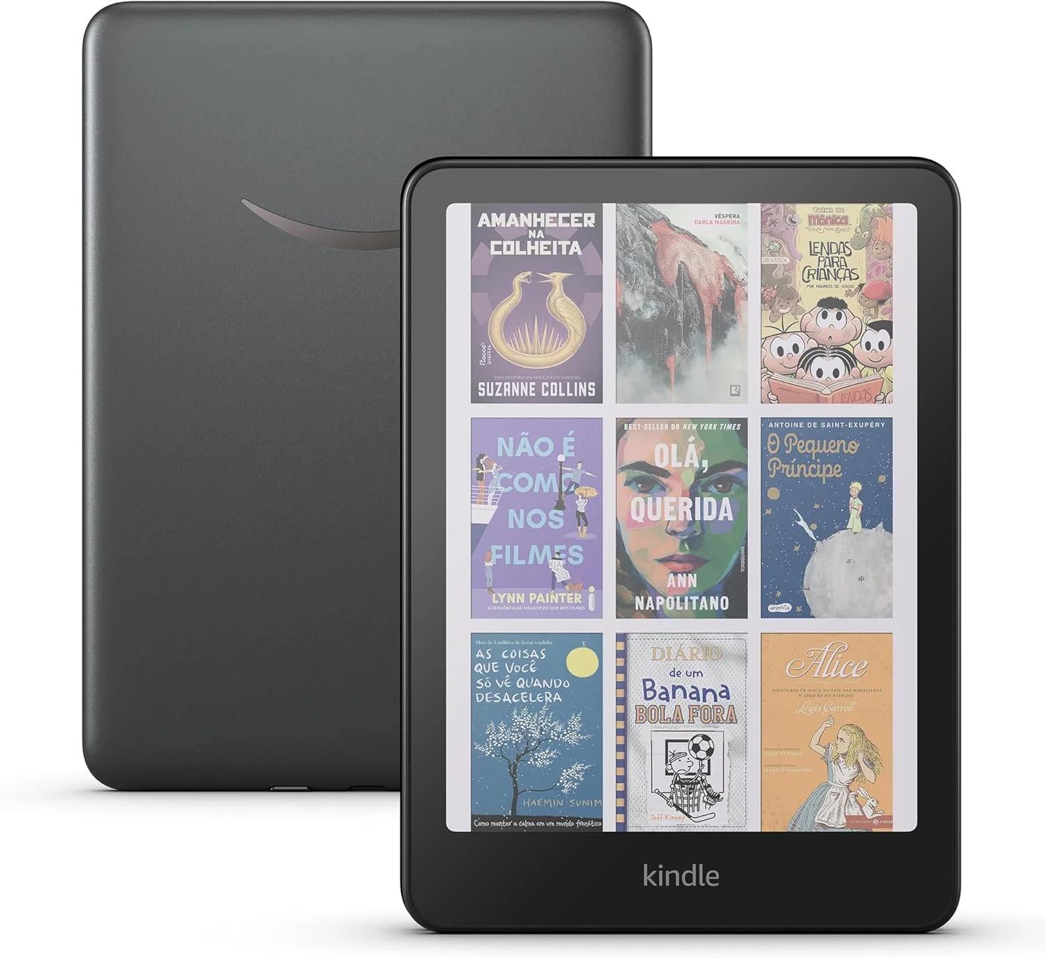 Amazon Kindle Colorsoft Signature Edition 32 GB (modelo 2024) - Com tela colorida, luz frontal autoadaptável, carregamento sem fio e bateria que dura semanas - Cor Preta Metálica Visite a Loja Kindle — foto 2