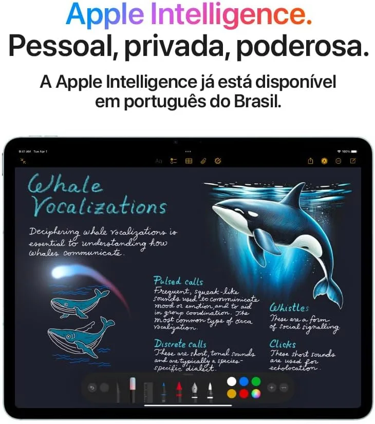 Apple 2025 iPad Air de 13 polegadas (Wi-Fi, 128 GB) - Roxo (M3) — foto 3