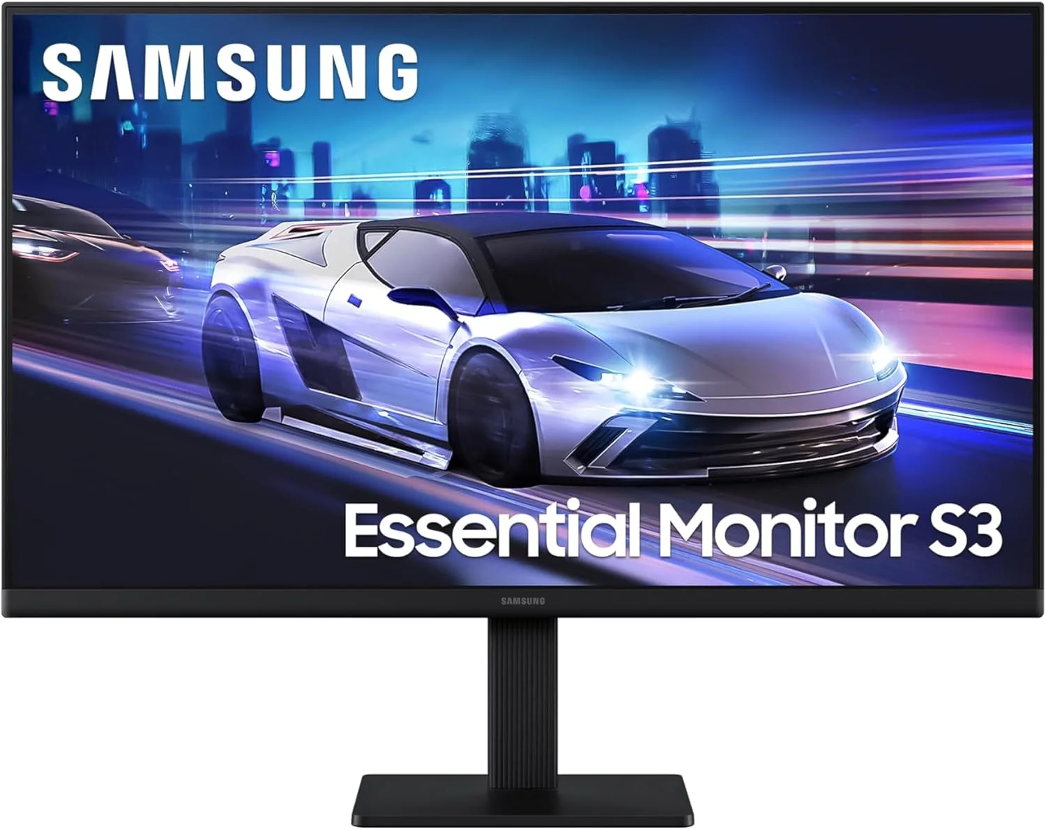Monitor Gamer Samsung 24 FHD, 120 Hz, HDMI, Preto, S3 — foto 1