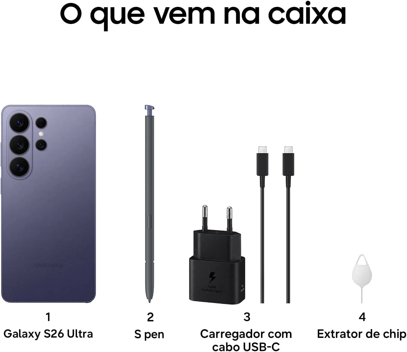 Celular Samsung Galaxy S26 Ultra 5G, 256GB, 12GB RAM, Câmera Quádrupla, Tela Grande de 6.9 - Preto — foto 7