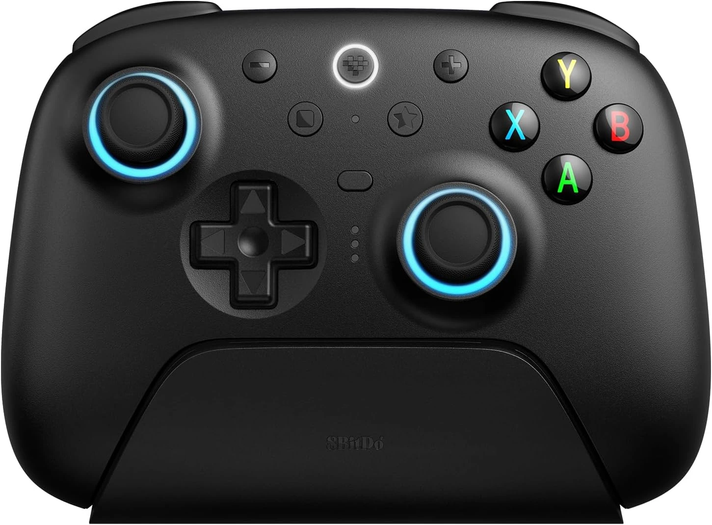 Controle sem fio 8BitDo Ultimate 2 para Windows e Android - joysticks TMR, Bluetooth e 2.4GHz, Preto