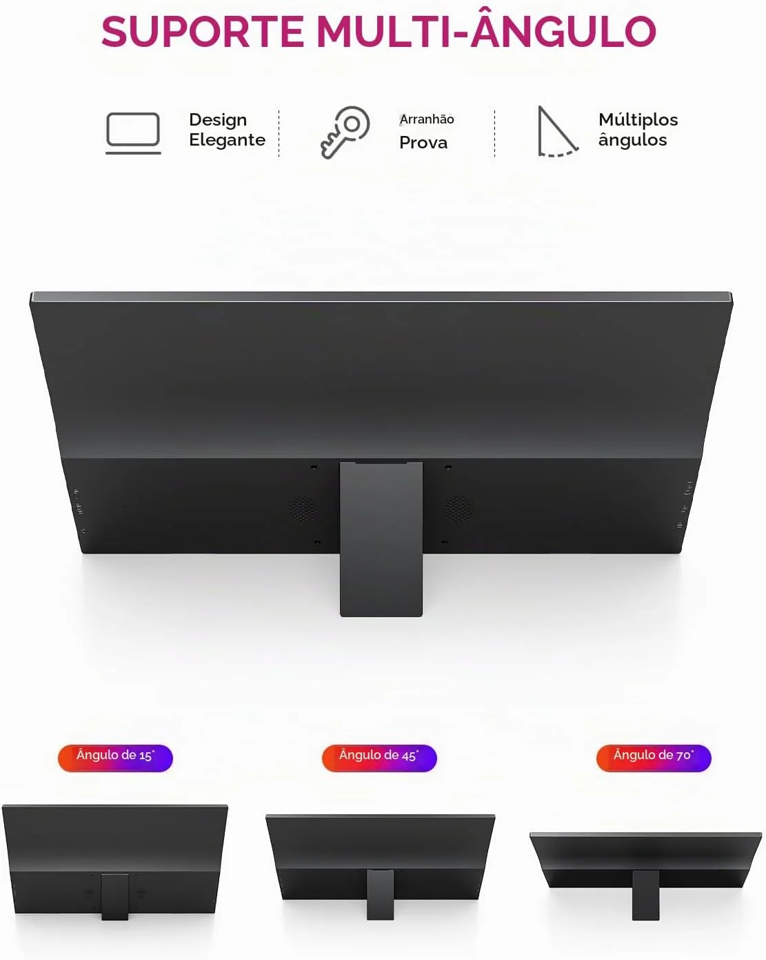 UPERFECT Monitor Portátil 15,6 FHD 1080P, IPS Ultra Fino — foto 5