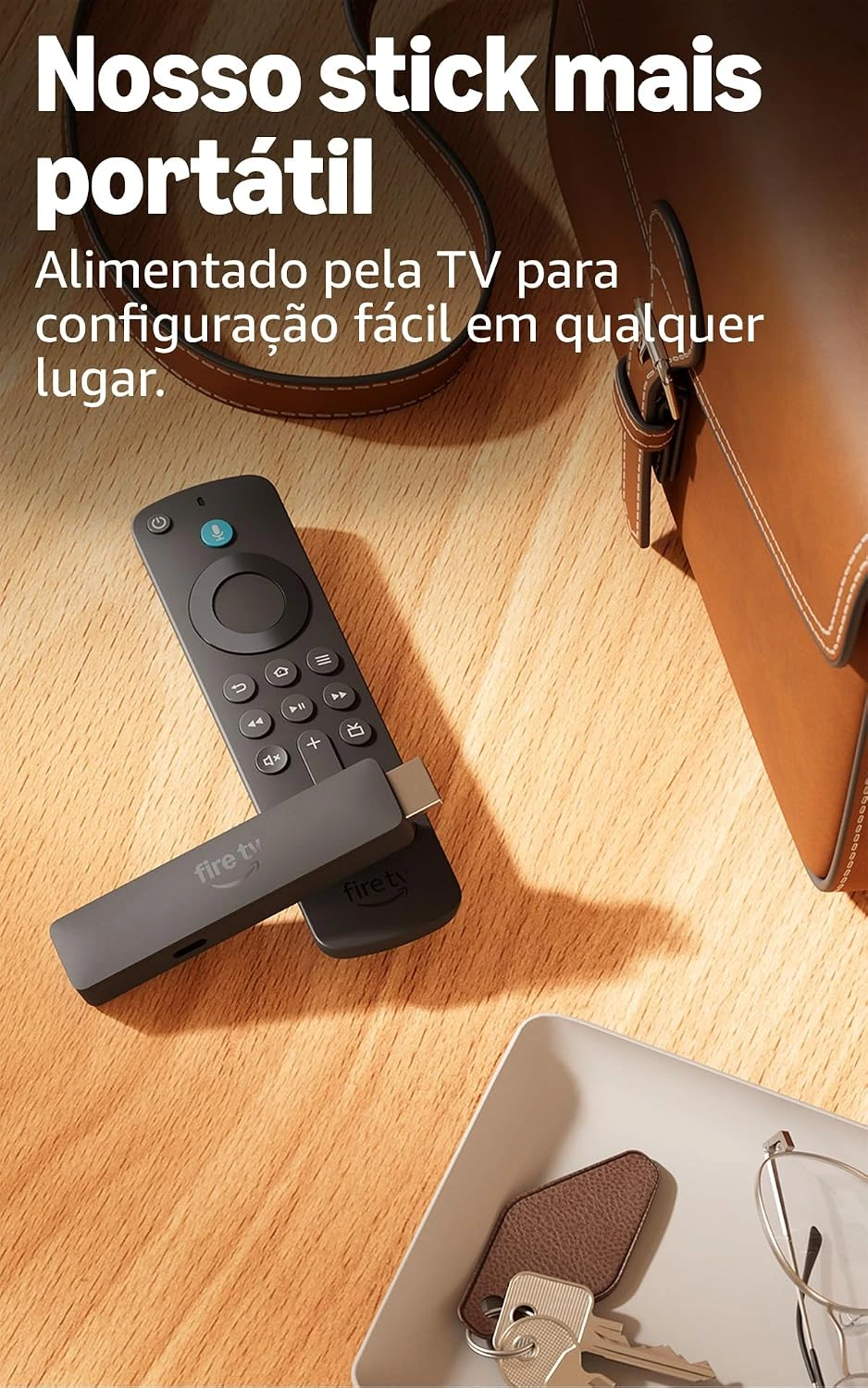 Amazon Fire TV Stick HD (modelo mais recente), Controle Remoto por Voz com Alexa, alimentado pela TV, com configuração simples e Acesso Antecipado à Alexa — foto 8