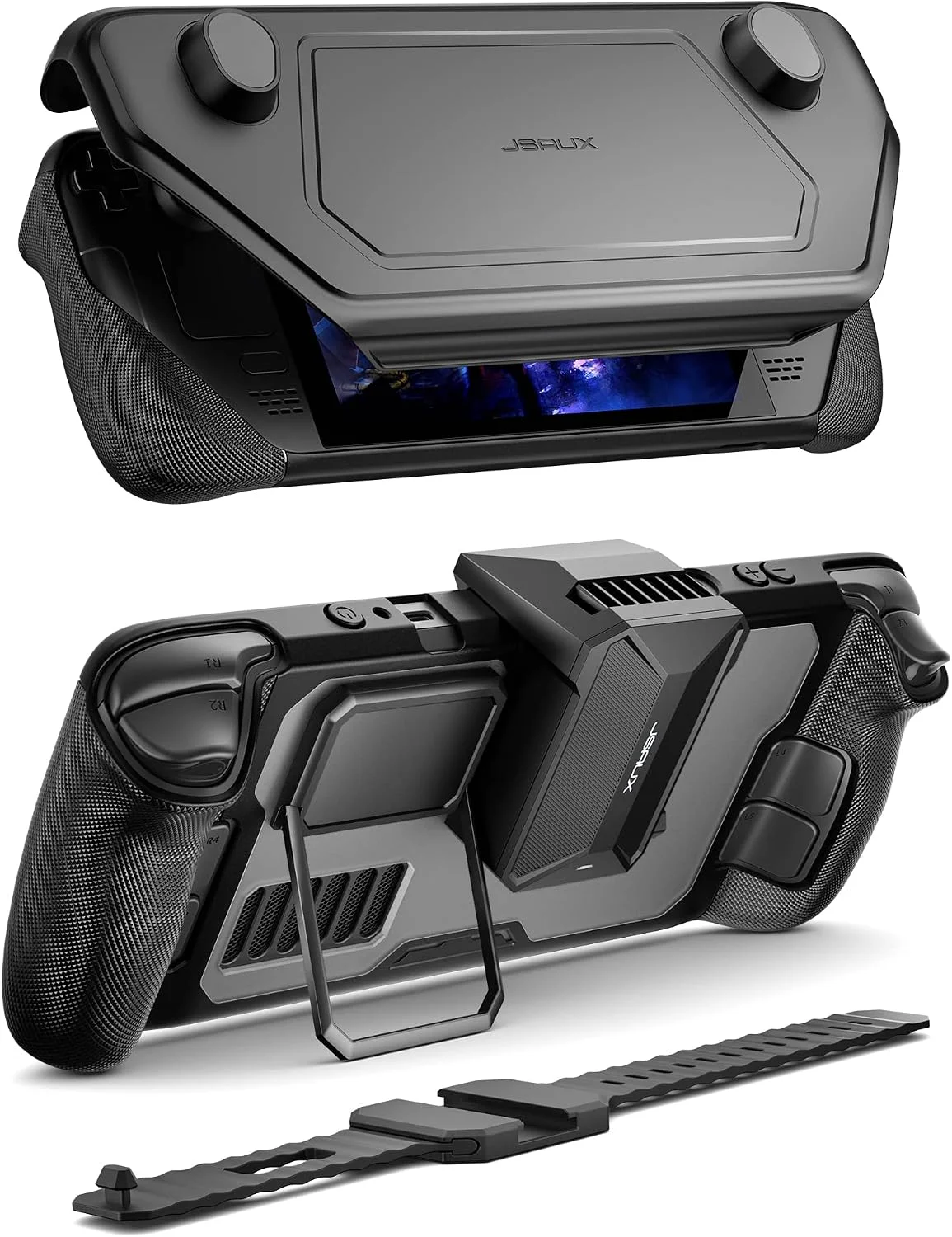 JSAUX ModCase para Steam Deck, PC0104 Modular Case para Steam Deck, Conjunto de refrigerador, Organizador de bolsas — foto 1