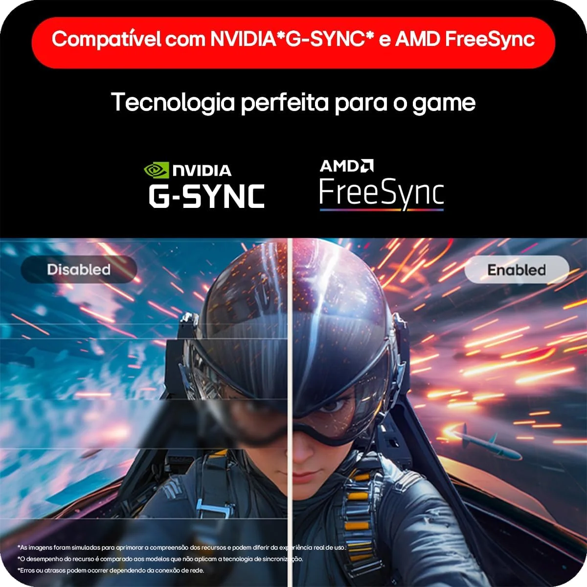 LG UltraGear Monitor Gamer 27 IPS, 144Hz Nativo, 1ms (MBR), Full HD (1920x1080), HDR10, NVIDIA G-SYNC, AMD FreeSync, Preto - 27G411B — foto 6
